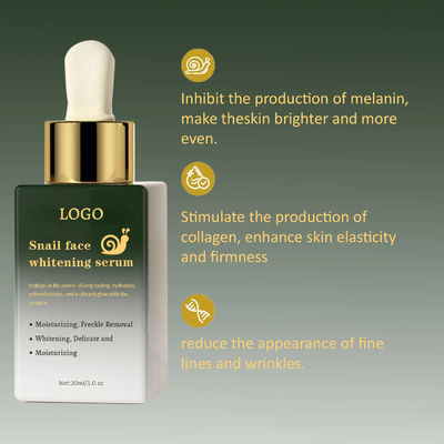 Anti Freckle Brightening Vitamin C Glowing Skin Products Collagen Face Serum Snail
