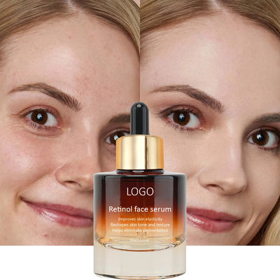 OEM Natural Organic Deep Hydrating Facial Serum Custom Logo Face Retinol Serum