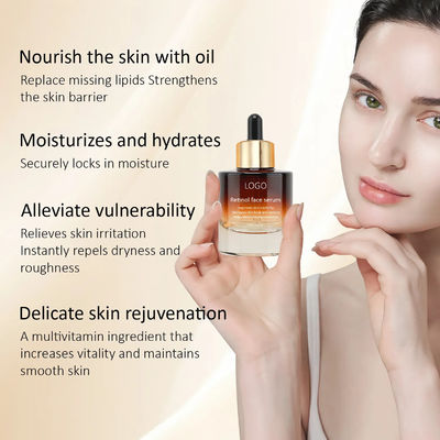 OEM Natural Organic Deep Hydrating Facial Serum Custom Logo Face Retinol Serum