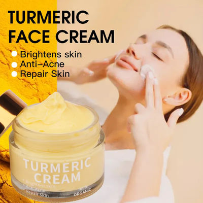 Organic Skin Care Acne Wrinkle Dark Spot Moisturizer Bleaching Turmeric Face Cream