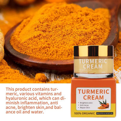 Organic Skin Care Acne Wrinkle Dark Spot Moisturizer Bleaching Turmeric Face Cream