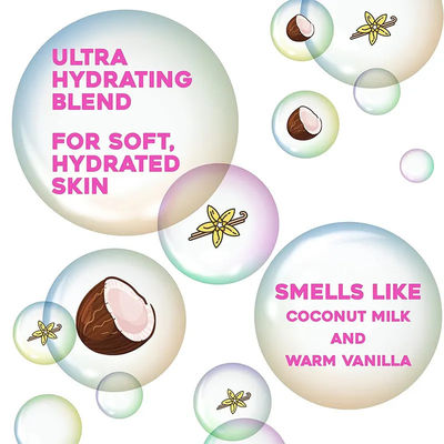 Moisturizing Extra Creamy Coconut Miracle Oil Ultra Deep Cleansing And Refreshing Body Wash Shower Gel