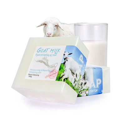 Moisturizing Whitening Kids Sea Salt Rice Coconut Natural Goat Milk Soap