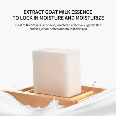 Moisturizing Whitening Kids Sea Salt Rice Coconut Natural Goat Milk Soap