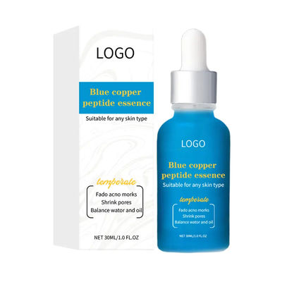 OEM B5 Onarım Mavi Bakır Yüz Serumu Saf Niacinamide Retinol Yüz Peptid Serumu