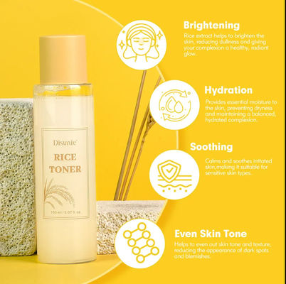 77.8% Rice Toner Niacinamide Brightening Face Moisturizer Hydrating Soothing Glow Skin Face Toner for Sensitive Skin