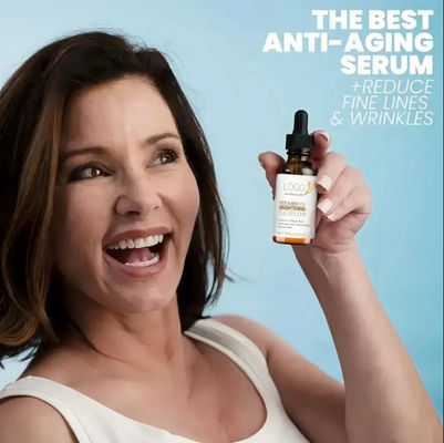 Vitamin C Serum Anti-Aging & Anti-Wrinkle Skin Care Rejuvenating Whitening & Cruelty Free Custom Logo Serum Vc