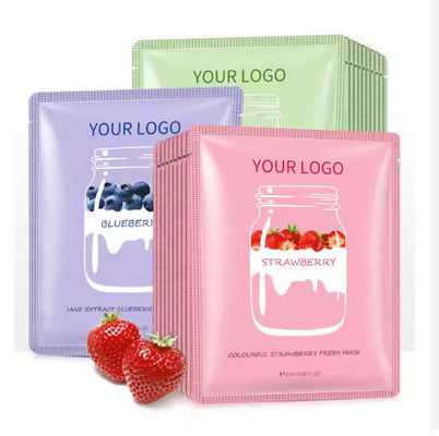 Whitening Moisturizing Sheet Fruit Beauty Face Mask Korean Mascarillasl Skin Care Facial Mask