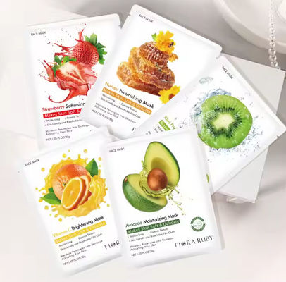 Fruit Natural Vitamin C Face Beauty Masks Skin Care Sheet Facial Skin Care Mask Face Sheet Mask