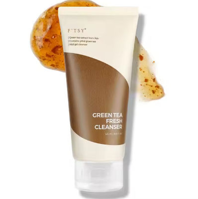 Green Tea Fresh Cleanser Gentle Moisturizing Anti-aging Gel Cleanser Face Wash for All Skin Care
