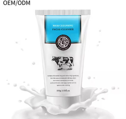 Hot Selling Gentle Cleaners Pores Milk Foam Face Cleansing Facial Cleansers Face Wash