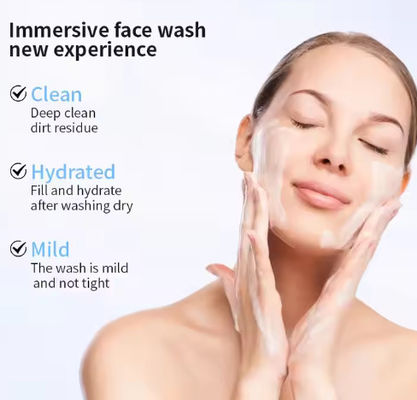 Hot Selling Gentle Cleaners Pores Milk Foam Face Cleansing Facial Cleansers Face Wash