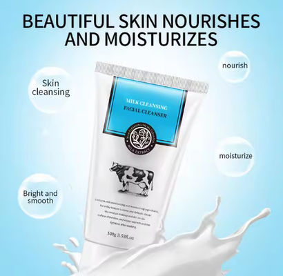 Hot Selling Gentle Cleaners Pores Milk Foam Face Cleansing Facial Cleansers Face Wash