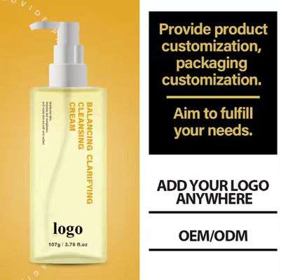 Organic Herbal Facial Cleanser Deep Face Cleansing Oil Control Blackhead Removal Daily Use Oily Dry Skin Men Women