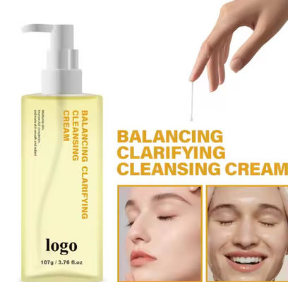 Organic Herbal Facial Cleanser Deep Face Cleansing Oil Control Blackhead Removal Daily Use Oily Dry Skin Men Women