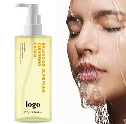 Organic Herbal Facial Cleanser Deep Face Cleansing Oil Control Blackhead Removal Daily Use Oily Dry Skin Men Women