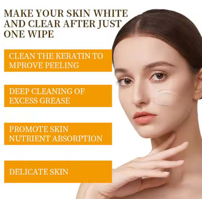 Custom Skin Care Orange Face Cleanser Peeling Gel Moisturizing Cleansing Exfoliating Dead Skin Removal Face Wash Gel