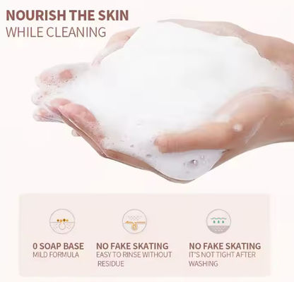 Organic OEM Face Wash Foam Rich Oil Control Gentle Makeup Removing Cleaning Skin Whitening Face Wash For Oily Skin