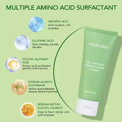 Facial Cleanser for Men and Women Deep Cleansing Shrinking Pores Moisturizing and Moisturizing Face Wash