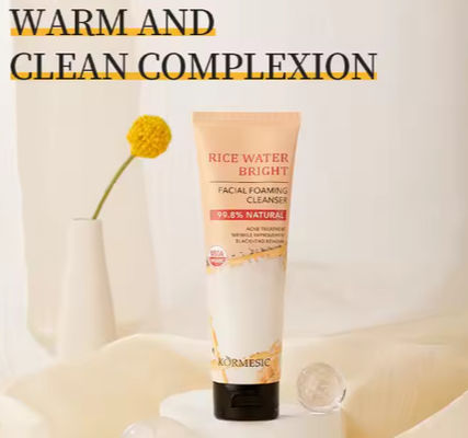 Face Wash Facial Cleanser Whitening Face Wash With Rice Extract for Oily Dry Skin