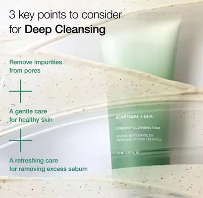 Cleansing Foam Double Cleansing Facial Gel Wash Herbal Mineral Infused Whitening Face Wash Blackhead