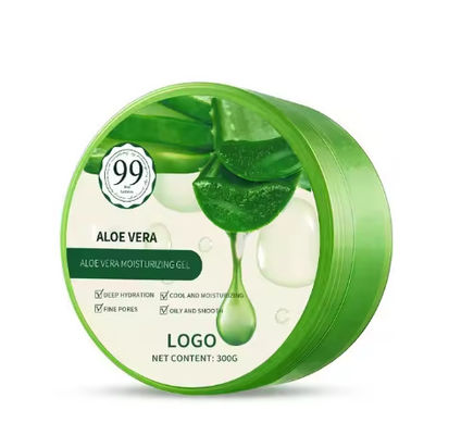 OEM Private Label Moisturizing and Soothing Aloe Vera Gel Creams Skin Rejuvenating Hydrating Face Cream Beauty Facial Skin Care