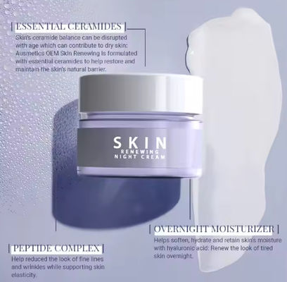 Private Label Skin Care Cosmetics Facial Cream Lotion Organic Day and Night Beauty Whitening Face Body Cream