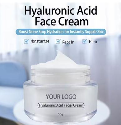 Facial Cream Moisturizer Lotion Anti Aging Skincare Whitening Hydrating Hyaluronic Acid Cream Smooth And Repair The Skin