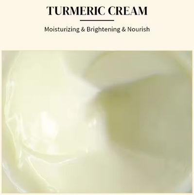 Beauty Skin Care Private Label Natural Organic Repairing Moisturizer Tumeric Turmeric Facial Cream for Face