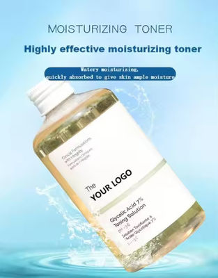Face Skin Care 7% Glycolic Acid Fruit Acid Serum Moisturizing Hydrate Remove Blackheads Toner
