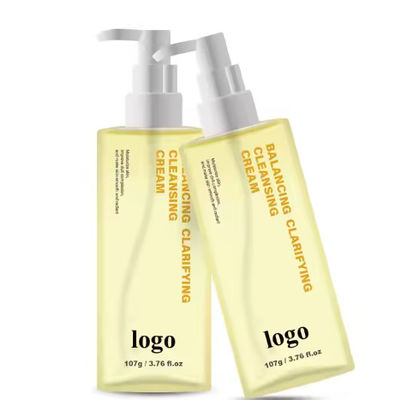 Organic Herbal Facial Cleanser Deep Face Cleansing Oil Control Blackhead Removal Daily Use Oily Dry Skin Men Women