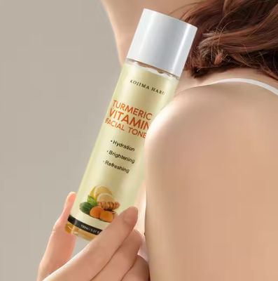 OEM Private Label Turmeric Whitening Hydrating Face Toner Improve Blemishes Dark Spots Vitamin C Facial Toner