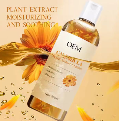 100% Pure Organic Water Hydrating Face Mist Brightening Moisturizing Petal Calendula Face Toner