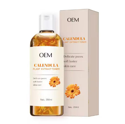 100% Pure Organic Water Hydrating Face Mist Brightening Moisturizing Petal Calendula Face Toner