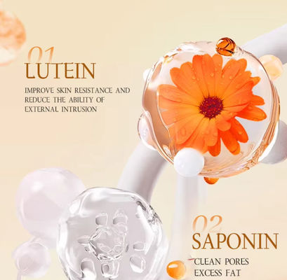 100% Pure Organic Water Hydrating Face Mist Brightening Moisturizing Petal Calendula Face Toner