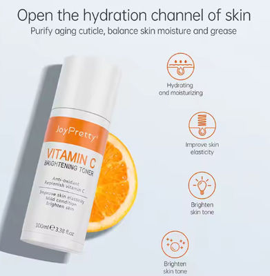 OEM/ODM Private Label Natural Organic Facial Hydrating Beauty Skin Care Face Toner Vitamin C Water for Face