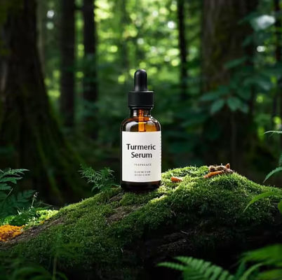 Turmeric Organic Anti Aging Face Oil Vitamin C Facial Whitening Serum Skin Care Product Lightening