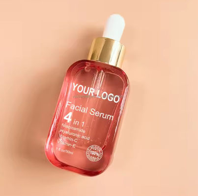 ホットセール 顔ケア 皮膚ケア 血清 100% 天然 抗老化 ビタミンC 4 in 1 白化 顔ケア 血清 美容