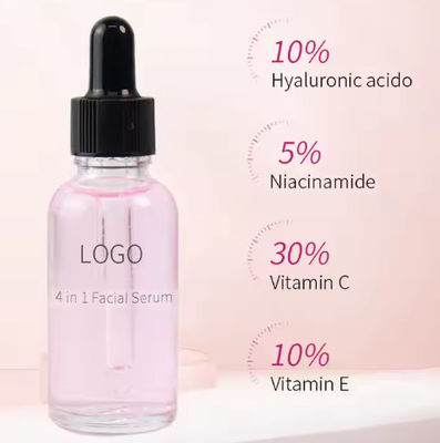 Hot Sale Anti Aging 4 in 1 Face Vitamin c Serum Private Label for Dark Spots Bulk