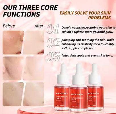 Private Label Niacinamide 10 and Txa 4 Serum Dark Spot Aha Organic Moisturizing Rejuvenating Niacinamide Face Care Serum