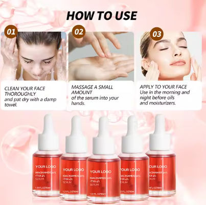 Private Label Niacinamide 10 and Txa 4 Serum Dark Spot Aha Organic Moisturizing Rejuvenating Niacinamide Face Care Serum