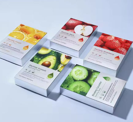 OEM Beauty Moisturizing Nourishing Strawberry Orange Cucumber Avocado Natural Apple Face Mask