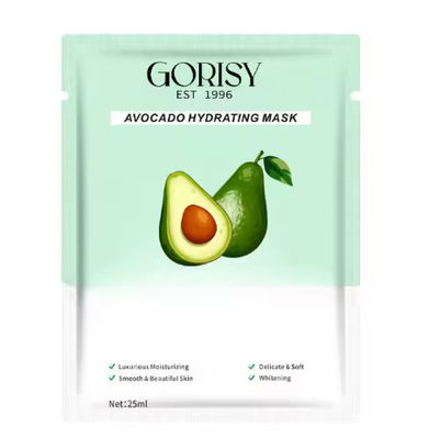 Private Label Organic Cosmetic Vitamin C Sheet Mask Moisturizing Korean Facial Mask for Dry or Oily Skin Crystal Material