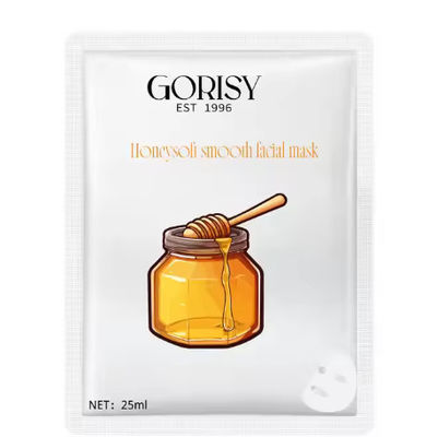Private Label Organic Cosmetic Vitamin C Sheet Mask Moisturizing Korean Facial Mask for Dry or Oily Skin Crystal Material