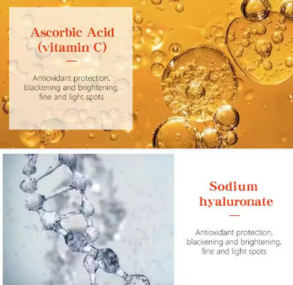 Popular Vitamin C Mask Cosmetics Factory Manufacturer Whitening Facial Mask Hydrating Natural Organic Vc Face Facial Sheet Mask