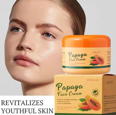 OEM ODM Anti Aging Private Label Moisturizer Lotion Beauty Skin Care Whitening Face Cream Papaya Moisturising Cream