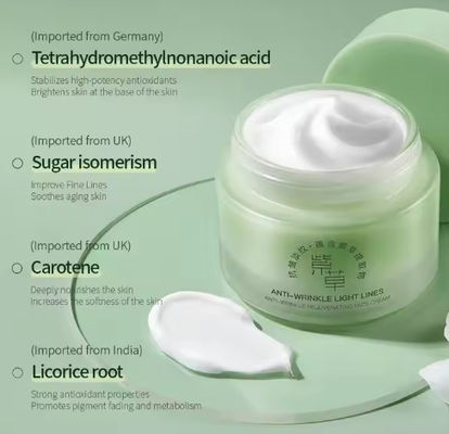 Private Label VC Lithospermum Moisturizing Whitening Anti-Aging Face Cream Natural Anti-Wrinkle Facial Lotion