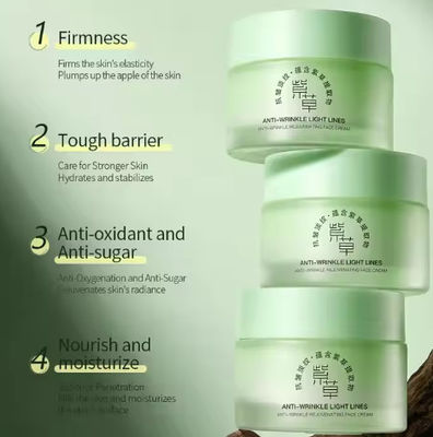 Private Label VC Lithospermum Moisturizing Whitening Anti-Aging Face Cream Natural Anti-Wrinkle Facial Lotion