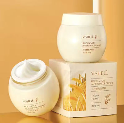 Rice Facial Moisture Cream Korean Ingredient Whitening Skin Glowing Face Cream Lotion