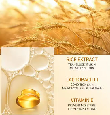 Rice Facial Moisture Cream Korean Ingredient Whitening Skin Glowing Face Cream Lotion